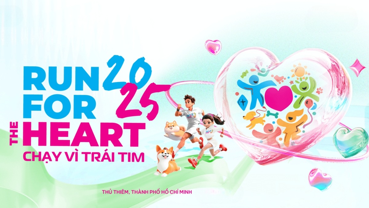 Giải chạy Run For The Heart 2025: Thông tin mới nhất